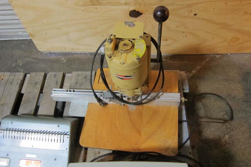 Lot 56 GBC Punch, Challenge Model JO Paper Drill, and GBC Coil